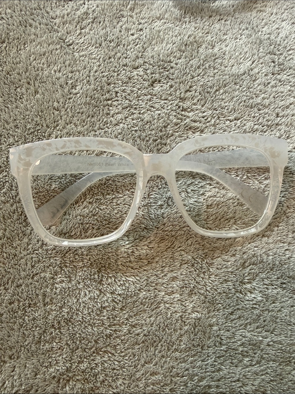 Nicole Miller Women's Clear, Blue & Black Fashion Reading Glasses Set +1.50 - Picture 4 of 5